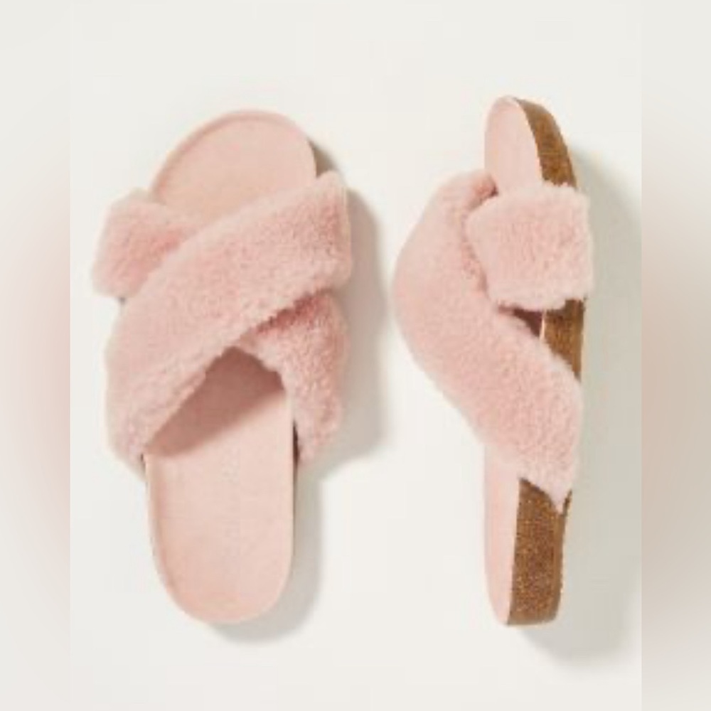 Splendid Rozi Shearling Footbed Sandals